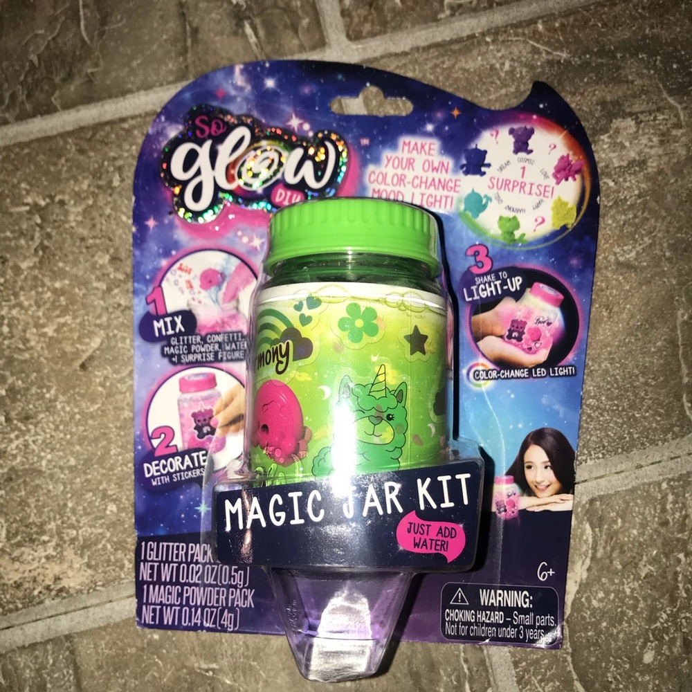 Magic glow jar